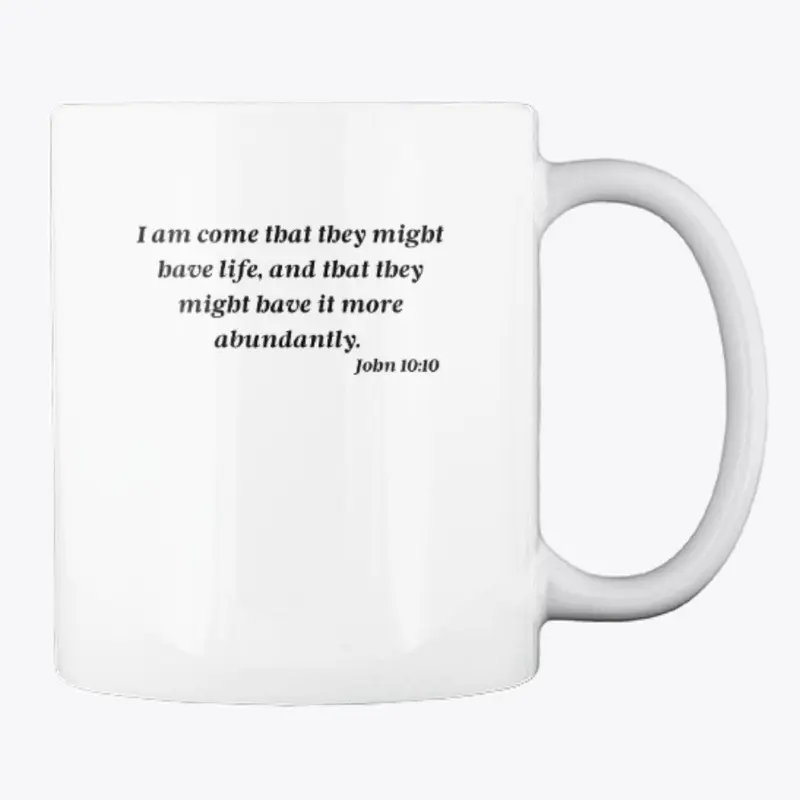 Affirmation-I Am Abundant Mug